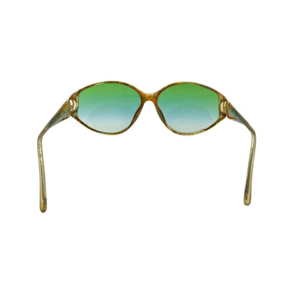 80s/90s Christian Dior Cat Eye Optyl Plastic Sunglasses Eyewear Made in Austria